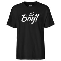 Herren T-Shirt It`s a Boy! Schriftzug Größe S-3XL