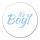 Aufkleber It`s a Boy! Schriftzug 10cm Sticker