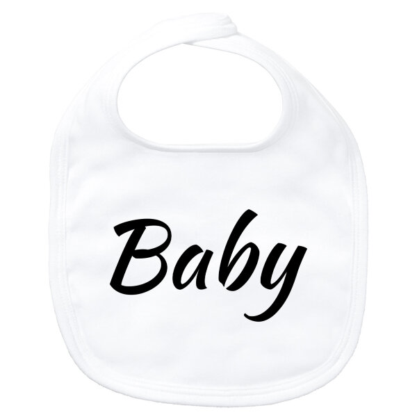 Baby Lätzchen Baby Schriftzug