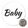 Magnet Baby Schriftzug 59mm Kühlschrankmagnet Flaschenöffner