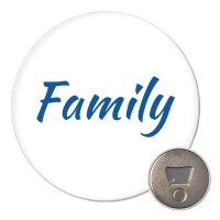 Magnet Family Schriftzug 59mm Kühlschrankmagnet...