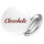 Button Chocoholic Schriftzug