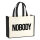 Jutetasche Nobody Schriftzug 21 Liter Black