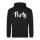Unisex Hoodie Party Schriftzug Größe S-3XL