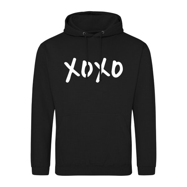 Unisex Hoodie XOXO Kuss Größe S-3XL