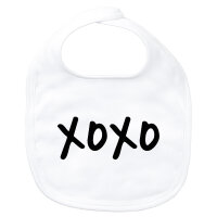 Baby Lätzchen XOXO Kuss Klettverschluss