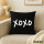 Kissen XOXO Kuss 40x40cm