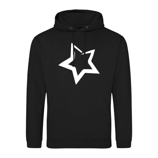 Unisex Hoodie Stern Star Größe S-3XL