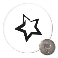 Magnet Stern Star 59mm Kühlschrankmagnet...