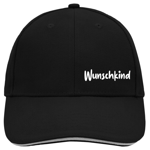 Cappy Mütze Wunschkind Schriftzug