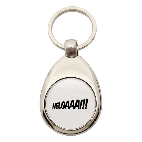 Schlüsselanhänger Helgaaa Schriftzug