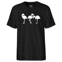 Herren T-Shirt Flamingos Silhouette Größe S-3XL