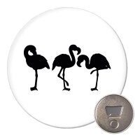 Magnet Flamingos Silhouette 59mm Kühlschrankmagnet...
