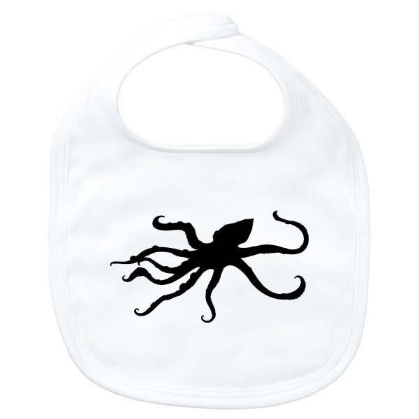 Baby Lätzchen Oktopus Silhouette
