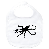 Baby Lätzchen Oktopus Silhouette