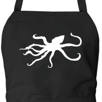 Schürze Oktopus Silhouette