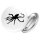 Button Oktopus Silhouette