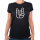 Damen T-Shirt Pommesgabel Hand Größe XS-XXL