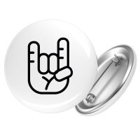 Button Pommesgabel Hand