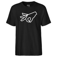 Herren T-Shirt Reingeguckt Hand Größe S-3XL