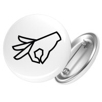 Button Reingeguckt Hand