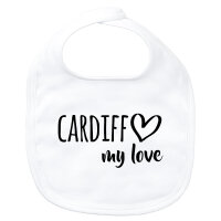 Baby Lätzchen Cardiff my love
