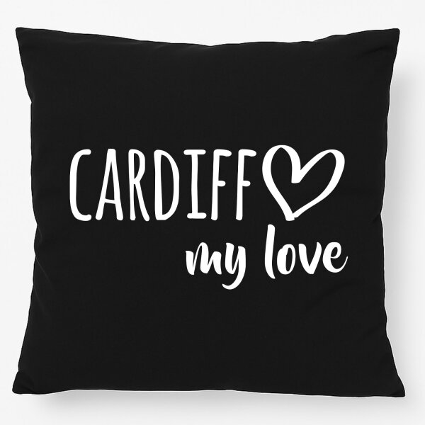 Kissen Cardiff my love 40x40cm