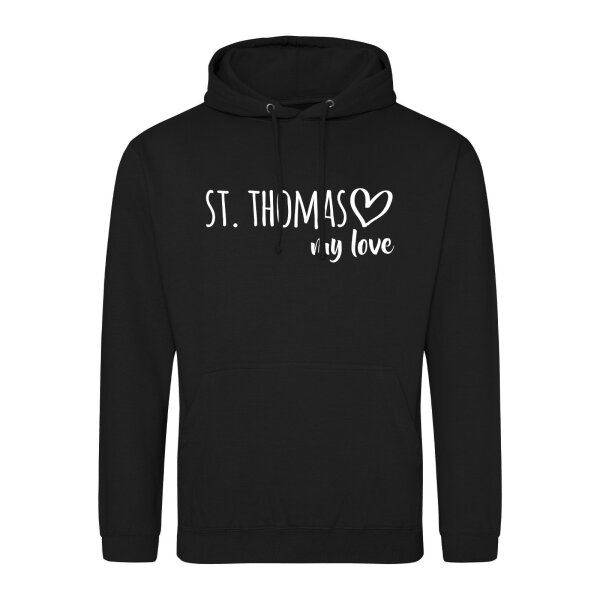 Unisex Hoodie St. Thomas my love Größe S-3XL