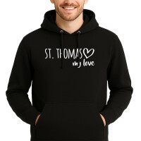 Unisex Hoodie St. Thomas my love Größe S-3XL