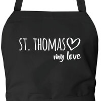 Schürze St. Thomas my love