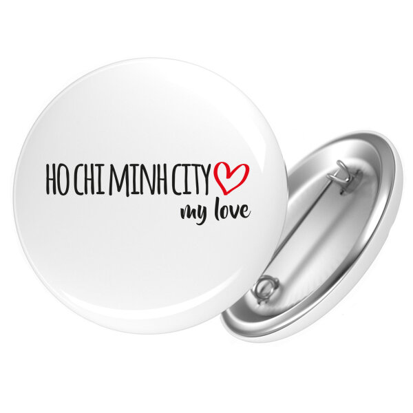 Button Ho Chi Minh City my love Anstecker