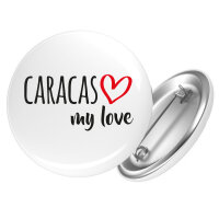 Button Caracas my love Anstecker