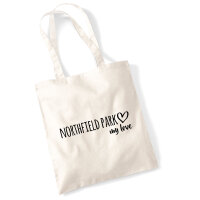 Jutebeutel Northfield Park my love 10 Liter