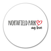 Aufkleber Northfield Park my love 10cm Sticker