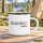 Emaille Tasse Philadelphia my love in Weiß, 300 ml