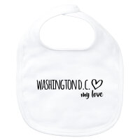 Baby Lätzchen Washington D.C. my love