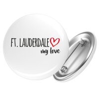Button Ft. Lauderdale my love Anstecker