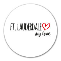 Aufkleber Ft. Lauderdale my love 10cm Sticker