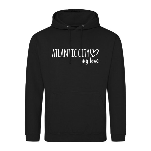 Unisex Hoodie Atlantic City my love Größe S-3XL