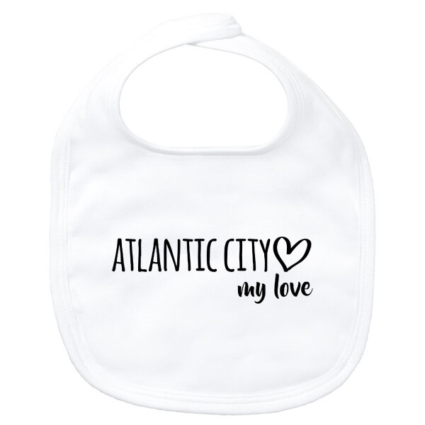 Baby Lätzchen Atlantic City my love