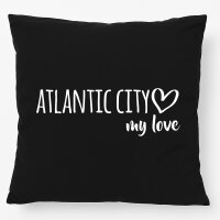 Kissen Atlantic City my love 40x40cm