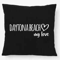 Kissen Daytona Beach my love 40x40cm