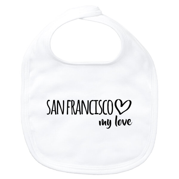 Baby Lätzchen San Francisco my love