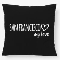 Kissen San Francisco my love 40x40cm