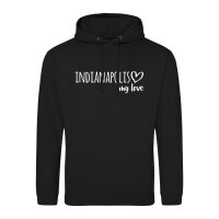 Unisex Hoodie Indianapolis my love Größe S-3XL