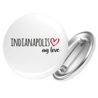 Button Indianapolis my love Anstecker