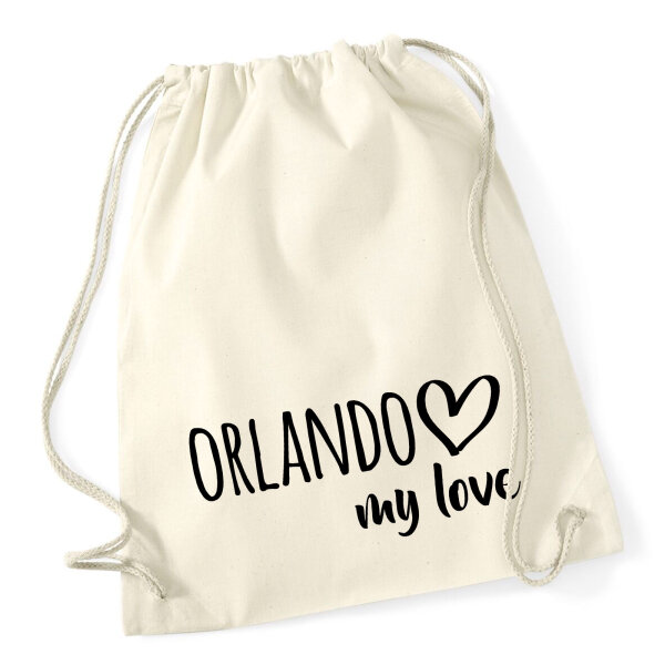 Turnbeutel Orlando my love 12 Liter