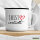 Emaille Tasse Juist verliebt 300ml Vintage Emaille Becher