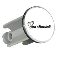 Waschbeckenstöpsel Just Married Tauben 4cm...