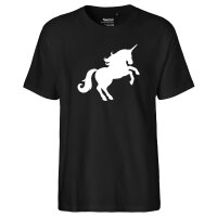 Herren T-Shirt Einhorn Silhouette Größe S-3XL